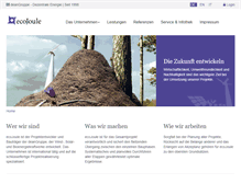 Tablet Screenshot of ecojoule.de